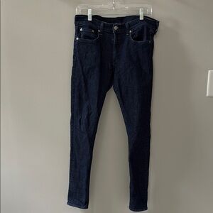 Rag & Bone Blue Skinny Jeans Classic Denim Style